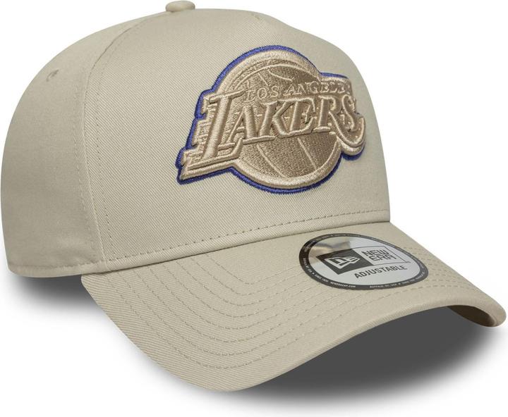 Produktbild New Era A-Frame Trucker Cap Outline Los Angeles Lakers Beige