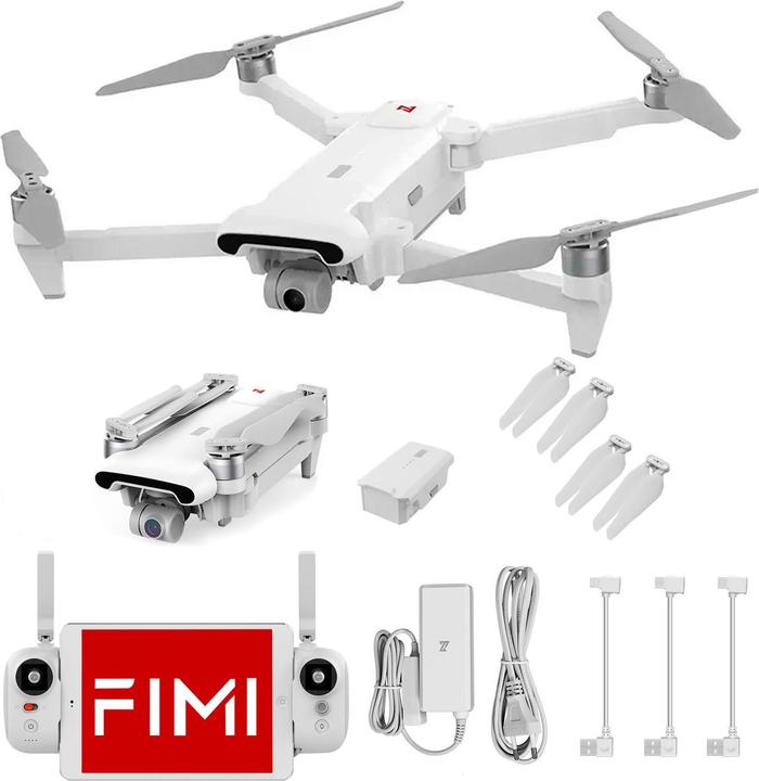 Immagine prodotto Fimi X8 SE 2 STANDARD MP fotocamera drone 4 rotori Quadcopter 48 MP pixel Grigio, Bianco (768 g, 48 Mpx)