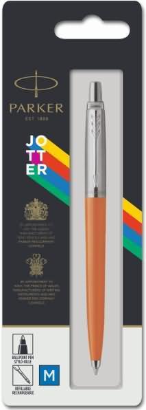 Parker Kugelschreiber (Edelstahl, Orange, 1 x)
