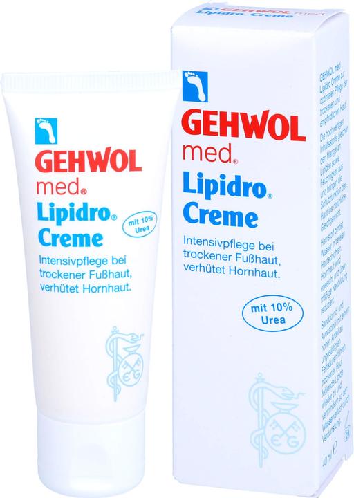 Immagine prodotto Gehwol med Lipidro Cream con 10% Urea (Crema piedi e gel piedi, 40 ml)