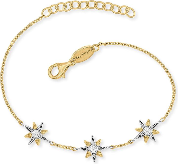 Engelsrufer New Star Armband (20 cm, 925er Silber, Farbstein)