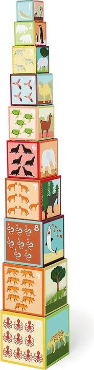Actual product image Scratch Stack Pyramid Zoo Animals