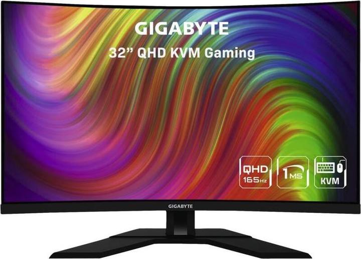 Gigabyte M32QC (2560 x 1440 pixels, 31.50")