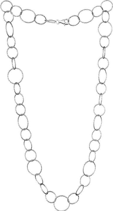 Der Kettenmacher Ring No. 1 Halskette Silber (Sterling Silber 925, 50 cm)