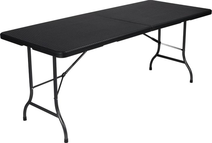 Perel Klapptisch RattanOptik