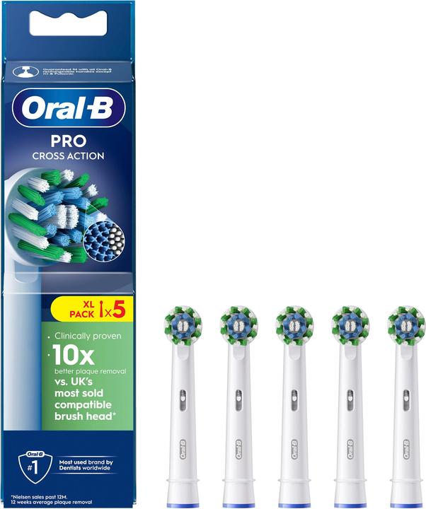 Immagine prodotto Oral-B Testine di ricambio Pro Cross Action per spazzolino elettrico (5 x)