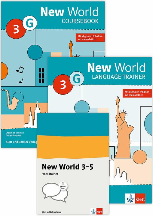 Produktbild New World 3 - Neue Ausgabe (Englisch, Chantal Villiger, Barbara Reber, Petra Schläfli, Silvia Frank Schmid, 2025)
