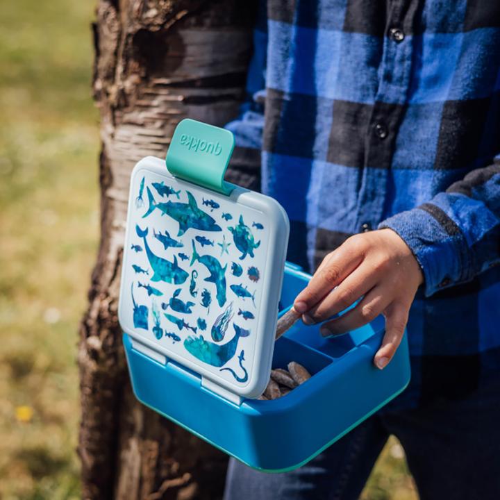 Actual product image Quokka Twist Kids - Double-walled food container/lunch box (sea animals)