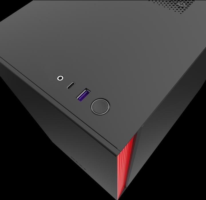 Actual product image NZXT H210 (Mini-ITX)