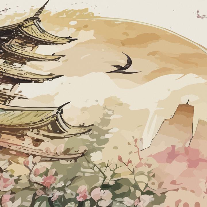 Image du produit Titanwolf Gaming Mauspad, 900 x 400mm XXL Speed Gaming Mausmatte, Mousepad Extragrosse Fläche, Japan Painting (XXL)
