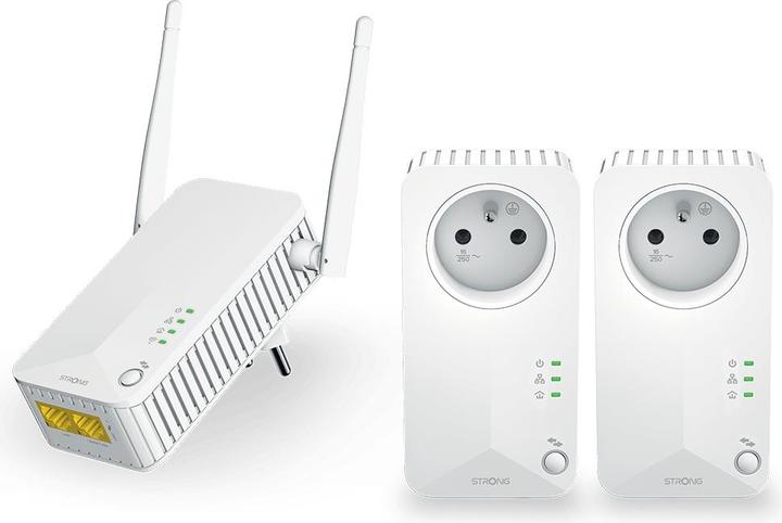 Produktbild Strong Powerline Wi-Fi 600 Triple-Pack (600 Mbit/s)
