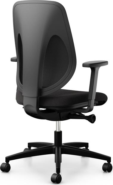 Image du produit Giroflex Bürostuhl 353 schwarz, mit Armlehne
