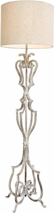 Actual product image Loberon Floor Lamp Tolbert antique white (E27)