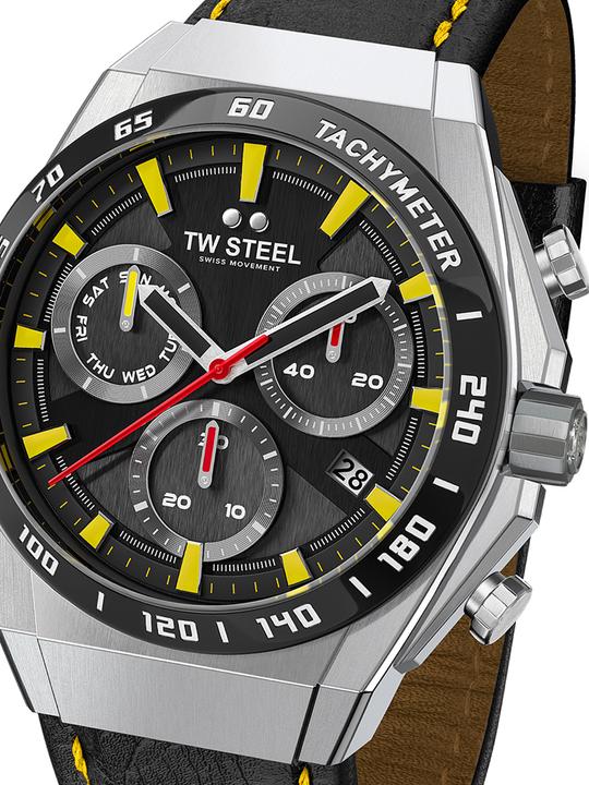 Image du produit TW-Steel CE4071 Fast Lane Chronograph Édition limitée 44mm 10ATM (Chronographe, 44 mm)