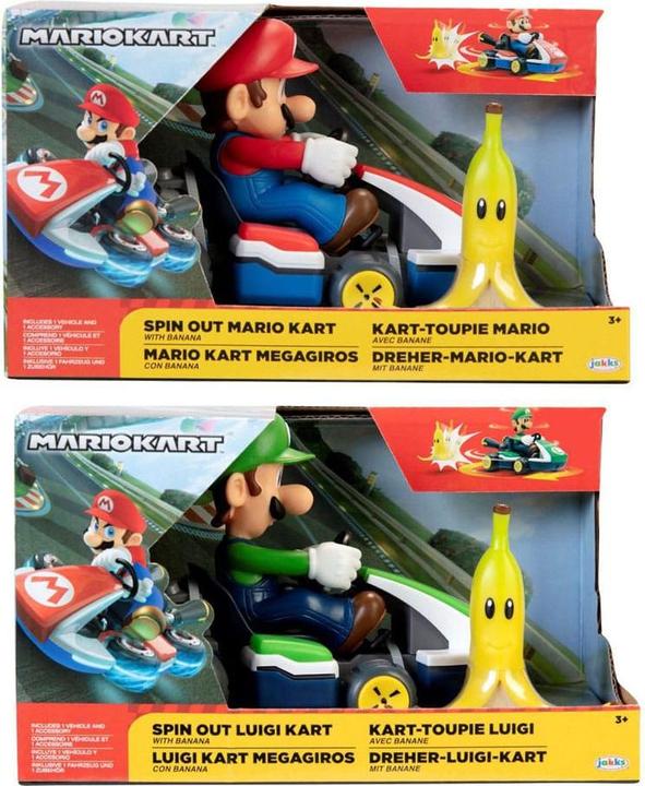 Produktbild Jakks Pacific Super Mario Kart Fahrzeuge Spin Out Sortiment (6)