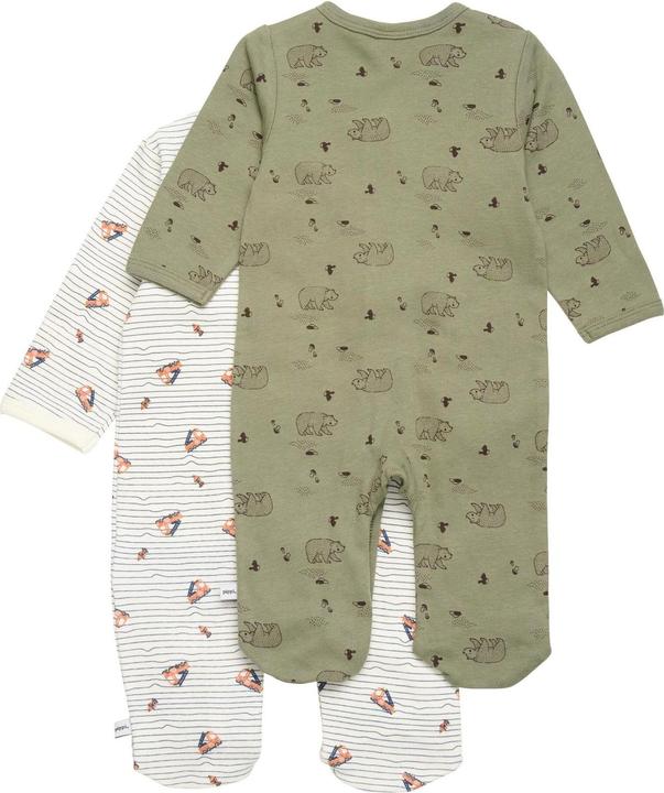 Produktbild Pippi Strampler 2er-Set Deep Lichen Green Gr. 56 (56)