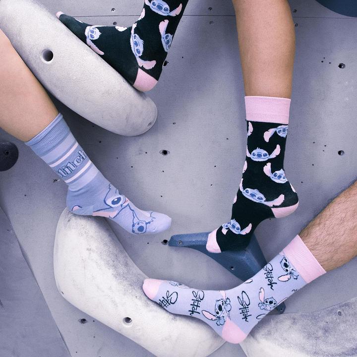 Immagine prodotto Cerdá Calze Lilo & Stitch Faccia di Stitch Rosa 36-43 (Confezione singola, 36 - 43)