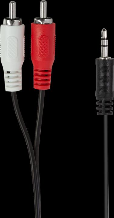 Actual product image LogiLink Connection cable (1.50 m, 3.5mm jack (AUX), Cinch)
