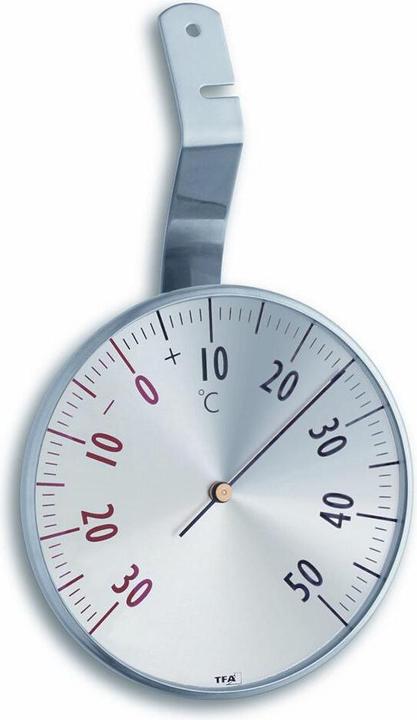 Immagine prodotto TFA Termometro analogico a finestra in acciaio inox 14.5003