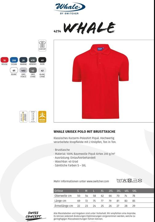 Actual product image Switcher Whale (4XL)