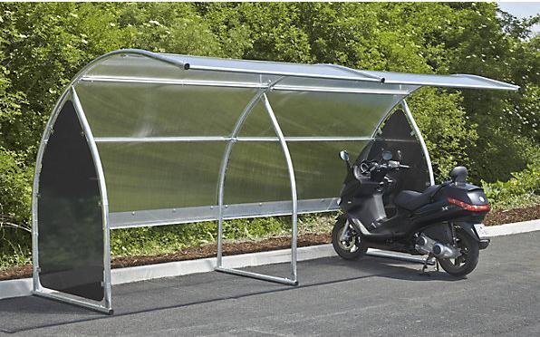 Actual product image Mottez Shelter with side flap for B800VNO