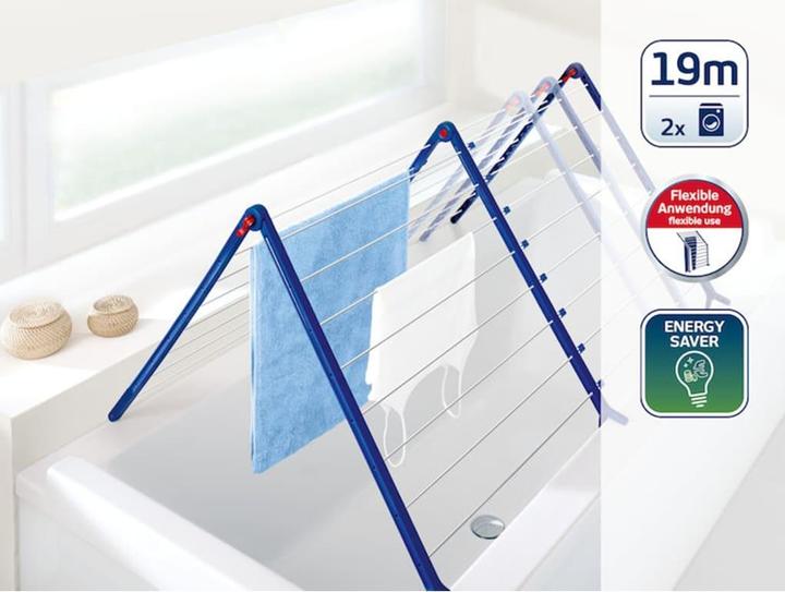 Actual product image Leifheit Pegasus Bath 190 Extendable bath dryer (18.90 m)