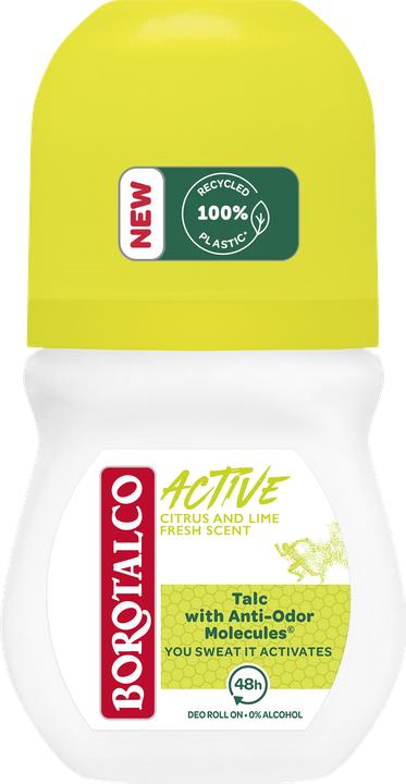 Image du produit Borotalco Active Citrus&Lime Fresh (Roll-on, 50 ml)