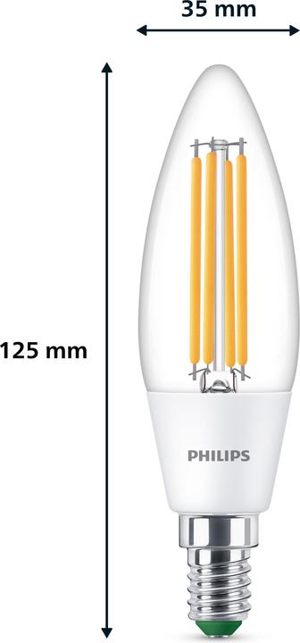 Immagine prodotto Philips Led Cla (E14, 2.30 W, 485 lm, 1 x, A)