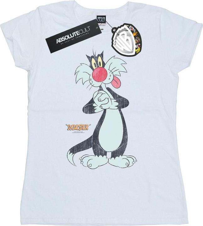 Looney Tunes Sylvester Distressed TShirt (L)