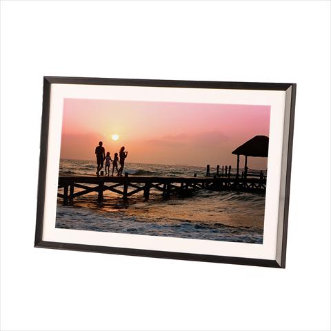 Produktbild Benel Frameo Digitaler Fotorahmen HF-109T Schwarz 10.1 Inch mit FrameGlow (10.10", 1280 x 800 Pixel)