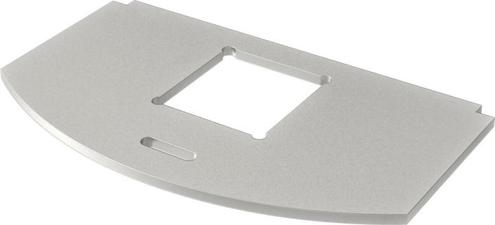 Actual product image OBO Bettermann OBO mounting plate MP 1R LE for 1 x Lexcom 125 & 250L=65 mm W=38 mm