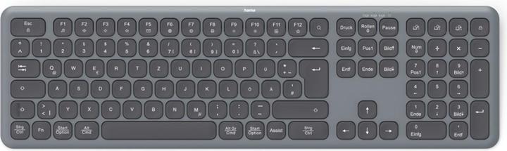 Actual product image Hama Multi-Device Keyboard WK-550 wireless wireless and Bluetooth SW QWERTZ (DE, Wireless)