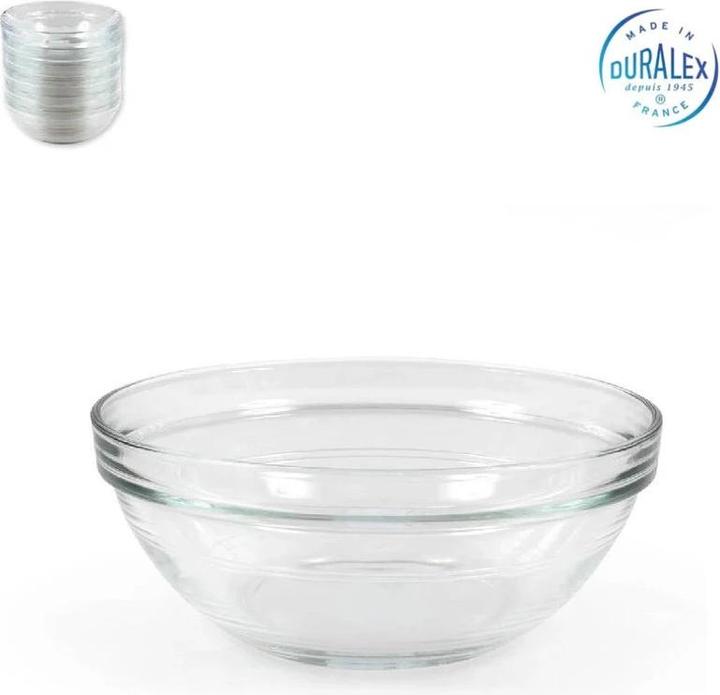 Image du produit Duralex boîte à lunch transparente 17cm carré avec couverc (17 cm, 1.10 l, 1 x)