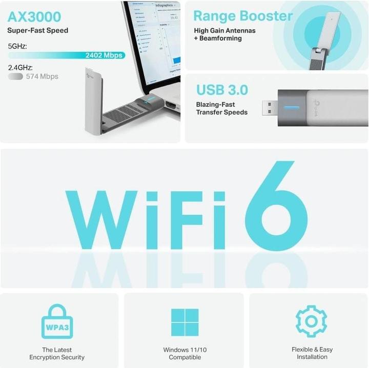 Productafbeelding TP-Link Archer TX50UH