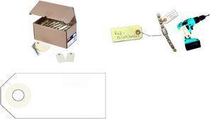 Image du produit Agipa Porte-cartes, 120 x 57 mm, neutre, avec fil de fer