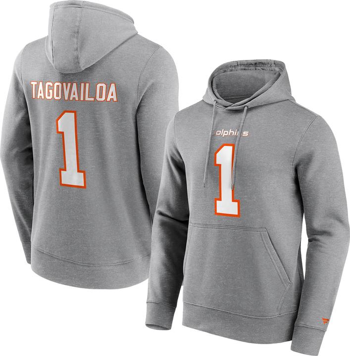 Immagine prodotto Fanatics Miami Dolphins Felpa con cappuccio Tagovailoa 1 S (S)