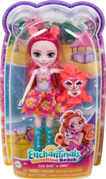 Actual product image Enchantimals Pink Tiger