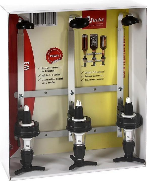 Produktbild Ich-zapfe Flaschenhalterung - W3, für 3 Flaschen (Dosierer + Ausgiesser)