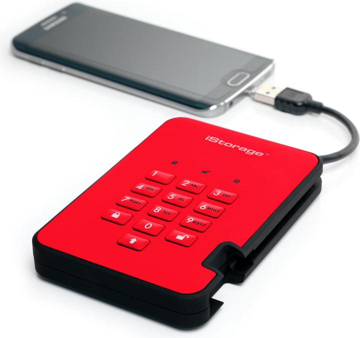 Immagine prodotto iStorage diskAshur² - 512 GB SSD - esterno (portatile) (512 GB)