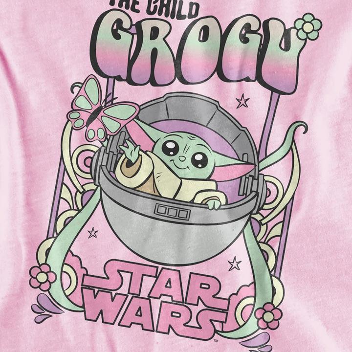 Immagine prodotto Star Wars Maglietta Grogu Hippy Bambini (152, 158)