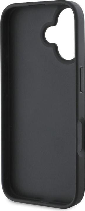 Actual product image Guess GUHCP16SG4GLGR iPhone 16 szary/grey HC PC/TPU 4G PU Bottom Stripe (Apple iPhone 16)