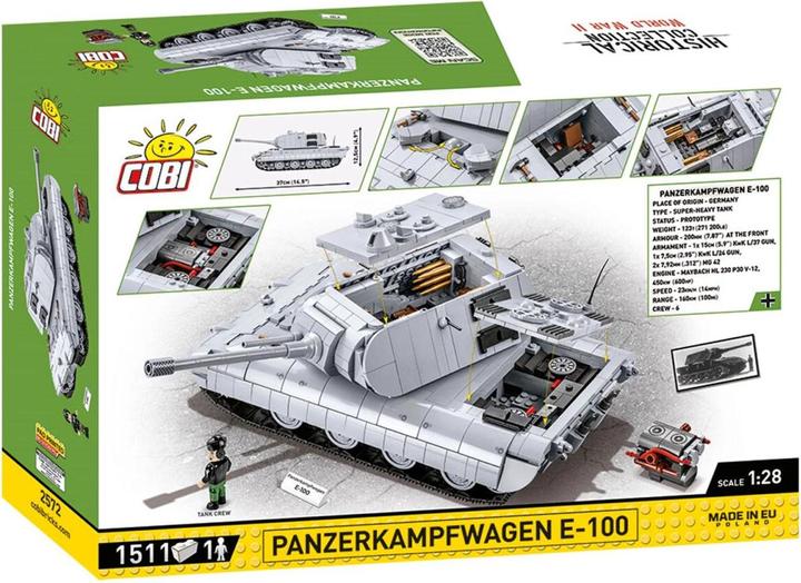 Produktbild Cobi Panzerkampfwagen E-100