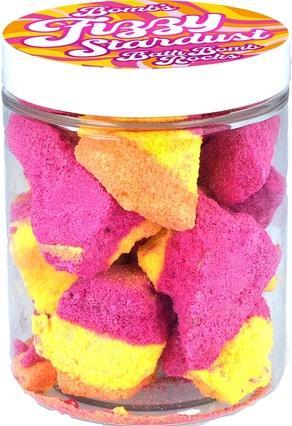 Actual product image Bomb Cosmetics Fizzy Star Dust Bath Bomb Rocks 250g
