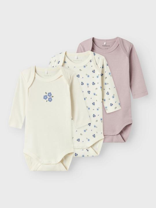 Actual product image Name it Nbfbody 3p Ls Jet Stream Flower Noos (74)