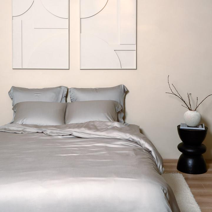 Produktbild Coco & Cici Tencel Bettbezug + Kissenbezug (Bettwäsche Set, 240 x 220 cm, 60 x 70 cm)