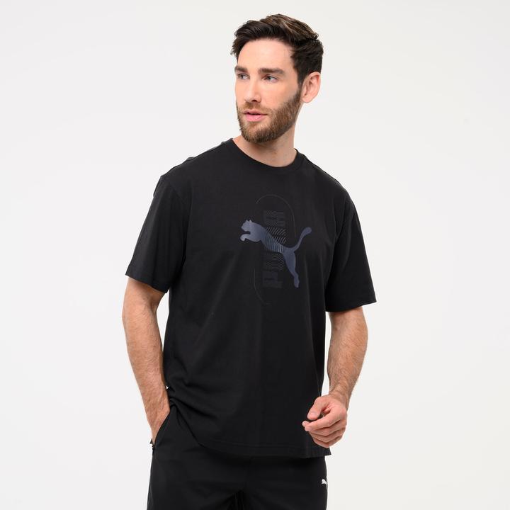 Actual product image Decathlon T-Shirt Herren Baumwolle - schwarz (S)