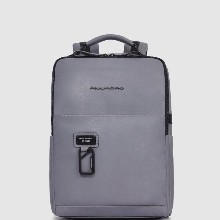 Piquadro Harper - Leder Laptoprucksack 15.6" mit Ipad-Fach (15 l)