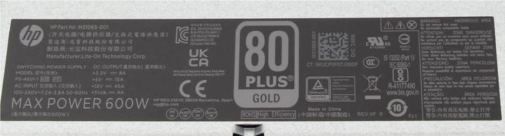 Produktbild HP M31065-001 (600 W)