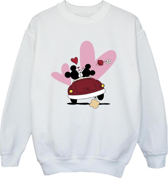 Disney Mickey Mouse Car Print Sweatshirt Jungen