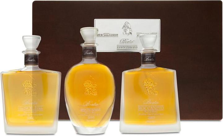 Actual product image Berta La Cassetta Tre Selezioni (1 x 70 cl)